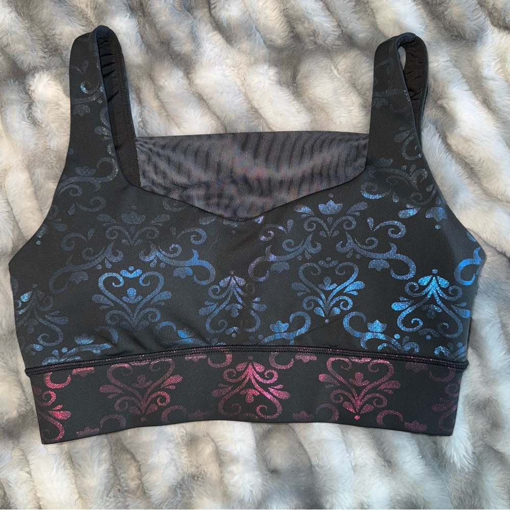 Crowned Athletics - Snow Sister Princess - Athletic Sports Bra Women Med